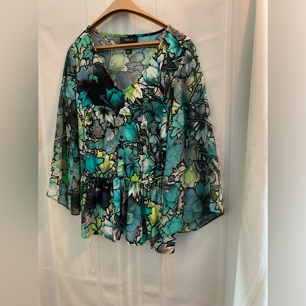 Floral print blouse from Style & Co.